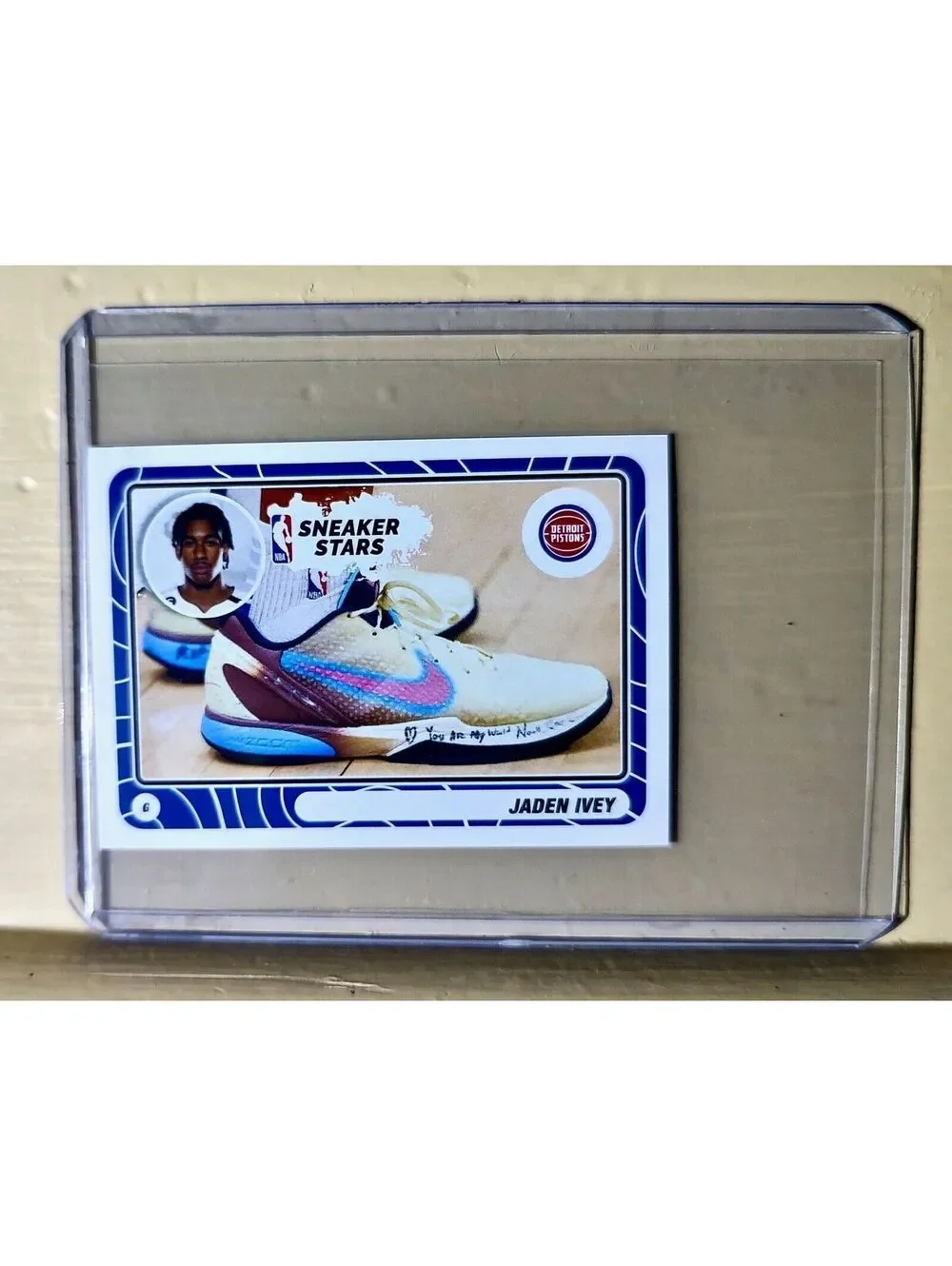 Jaden Ivey 2023-24 Panini NBA Basketball #43 Sneaker Stars Sticker